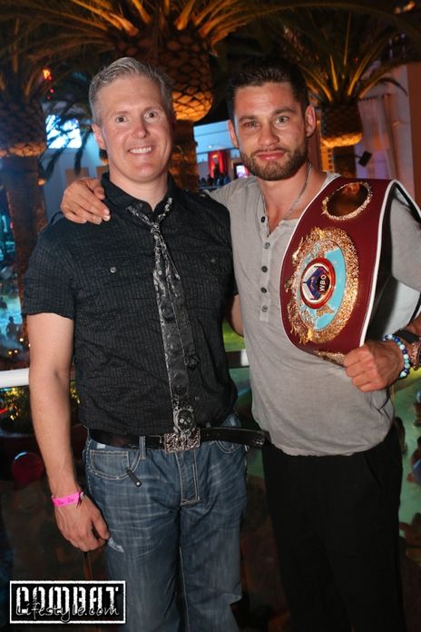 Dr. Fitzgerald with Chris Algieri