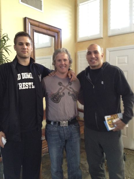 Dr. Fitzgerald with Matt Van Buren & Brandon Vera