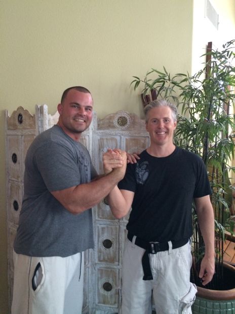 Dr. Fitzgerald with Travis Bagent